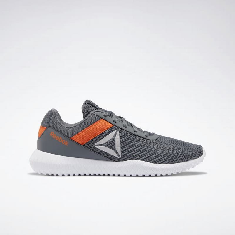 Adidasi Training Reebok Flexagon Energy Barbati Gri/Portocalii Romania KA5624ZF